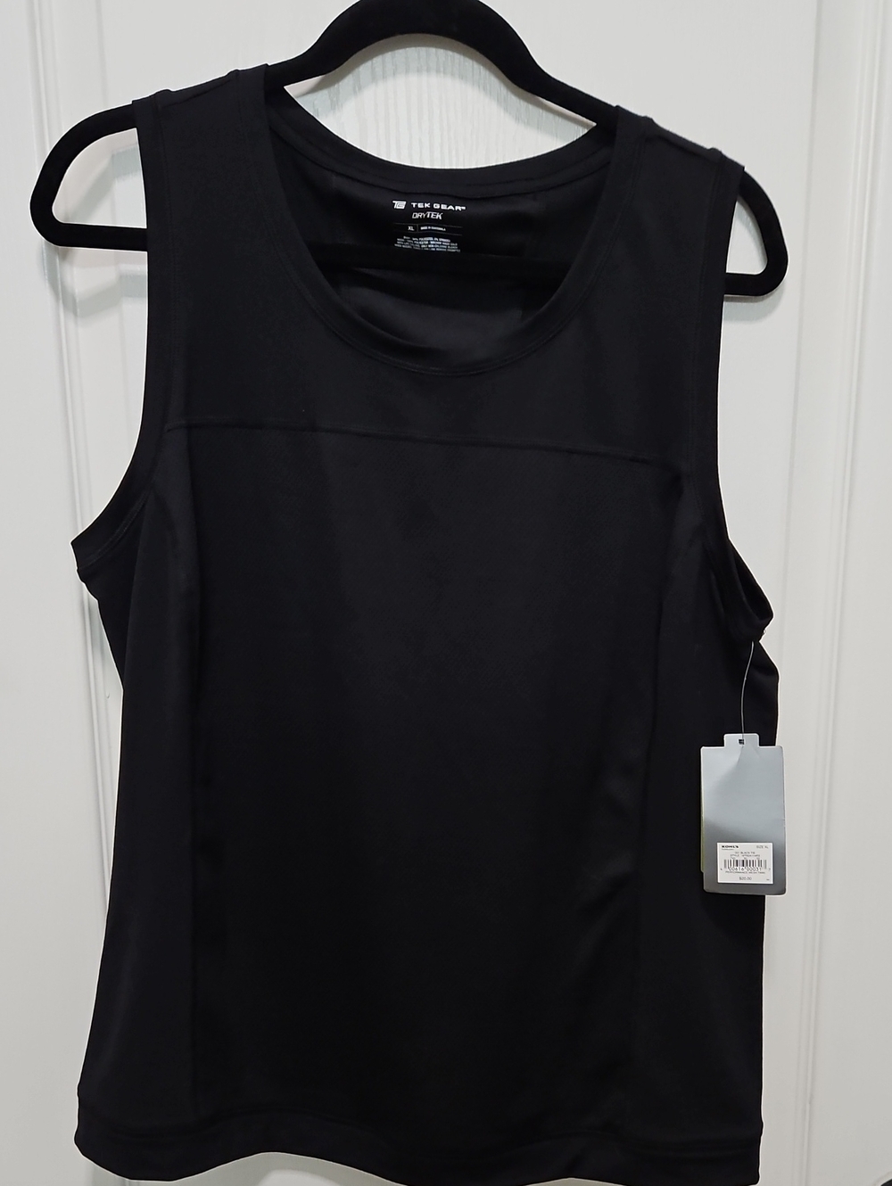 Kohl's Black Athletic Tank Top